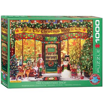 Puzzle Eurographics The Christmas Shop by G.Wal | 1000 Peças - 1