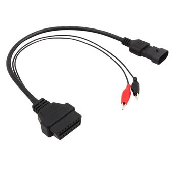 Cabo Adaptador Orysin OBD2 3 Pinos para 16 Pinos Fiat, Alfa e Lancia - 1