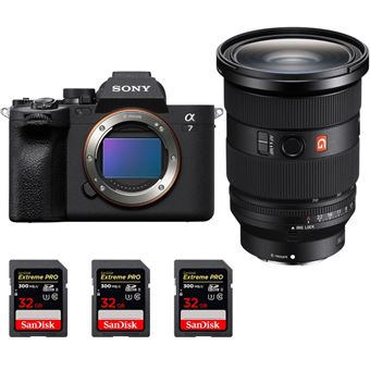 Sony Alpha 7 IV ( A7IV ) + FE 24-70mm f/2.8 GM II + 3 SanDisk 32GB Extreme PRO UHS-II SDXC 300 MB/s + PDF 20 Técnicas para Melhorar as suas Fotografias - 1