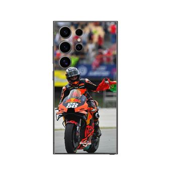 Capa Maniacase para Samsung Galaxy S24 Ultra MIGUEL OLIVEIRA MOTO GP PORTUGAL FLAG - 1