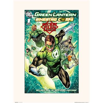 Print Grupo Erik DC Green Lantern - Sinestro Corps 1 | 30x40 cm - 1