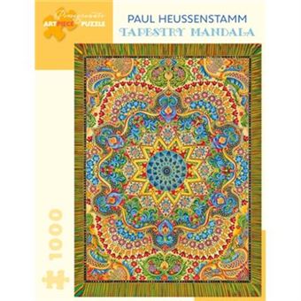 Paul Heussenstamm Tapestry Mandala 1000Piece Jigsaw Puzzle - 1