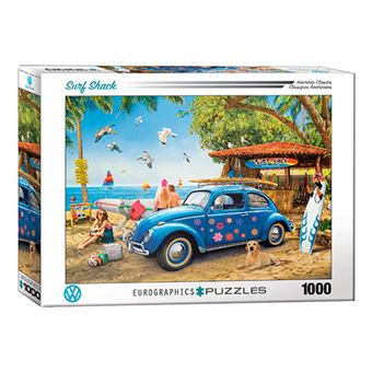Puzzle EUROGRAPHICS 6000-5683 VW Beetle Surf Shack | 1000 Peças - 1