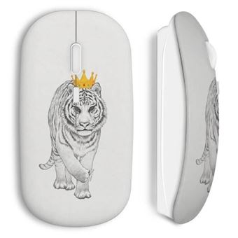Rato Wireless Maniacase Estilo de Design Tiger - 1