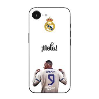 Capa Maniacase para Iphone 16E | Kylian Mbappe Real Madrid 9 Hola - 1