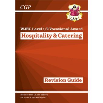 New Wjec Level 12 Vocational Award In Hospitality  Catering Revision Guide With Online Edition - 1