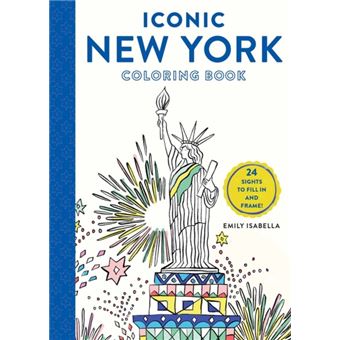 Iconic New York Coloring Book By Emily Isabella - 1