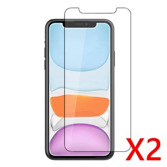Kit Yiou para iPhone 11 | 2 Películas de Proteção Ecrã Vidro Temperado - 1
