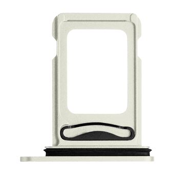 Bandeja De Substituição De Cartão Sim Clappio Para Iphone 13 Branco - 1