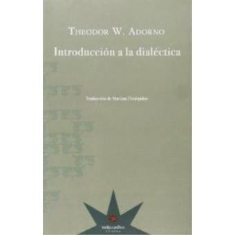 INTRODUCCION A LA DIALECTICA - 1