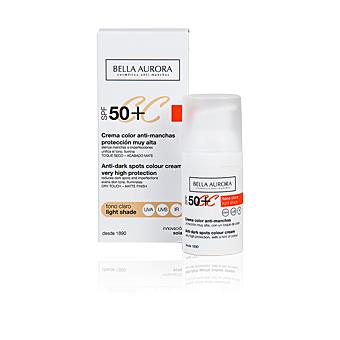 CC Creme Bella Aurora Anti-Manchas Tono Claro Spf50+ 30 Ml - 1