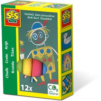 Giz SES Creative Set of Children's Coloured Chalk - 1