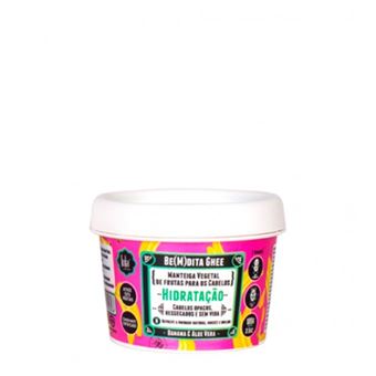 Máscara para O Cabelo Lola Cosmetics Be(M)dita Ghee Hidratação Banana & Aloe Vera 100g - 1