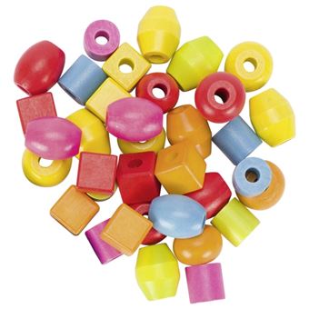 Conjunto de Enfiar Goki 58498 com 45 Contas e 6 Fios - 1