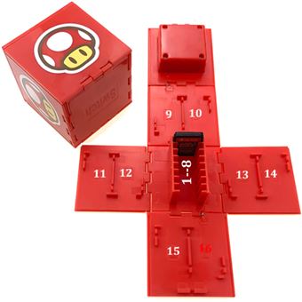 Estojo Antiimpacto Organizador Jogos 16x1 para Nintendo Switch e Switch Lite – Mushroom - 1