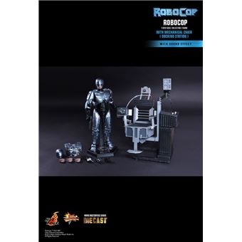 Figura Hot Toys MMS203D05 - Robocop - Robocop With Mechanical Chair Docking Station - 1