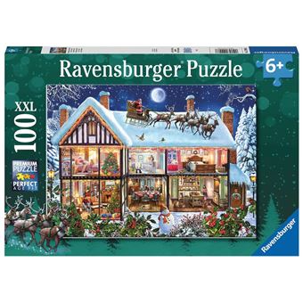 Puzzle Ravensburger Natal 12996 | 100 Peças - 1