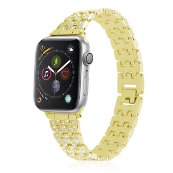 Bracelete de Metal com Diamantes DAM Compatível com Apple Watch 38/40/41mm - Dourado - 1
