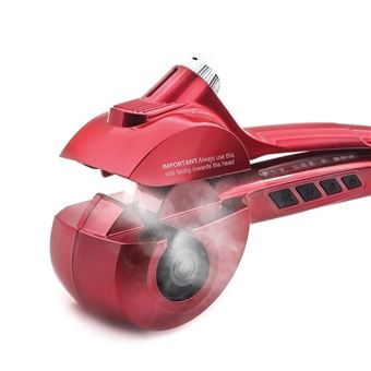 Modelador de Cabelo Automático Tavalax - Vermelho - 1