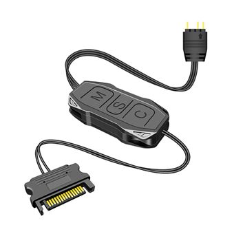 Cabo Controlador AR-1 RGB 5V 3 Pinos Orysin para SATA AURA ARGB - 1