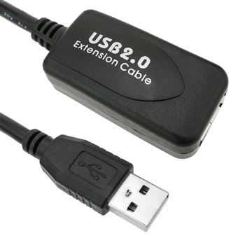 Cabo de Extensão USB 2.0 BeMatik 5m A-Macho para A-Fémea - 1