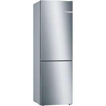 Frigorífico Combinado Bosch KGE36ALCA | 186x60x65 cm | 308 L | C | Aço inoxidável - 1