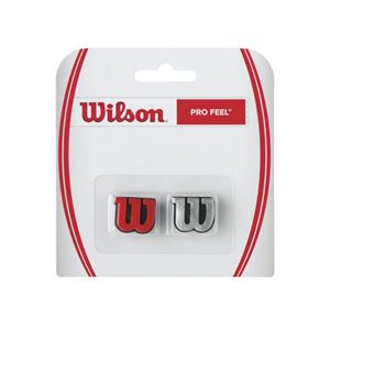 Antivibrações para Raquetes Wilson Pro feel | Prateado, Vermelho - 1