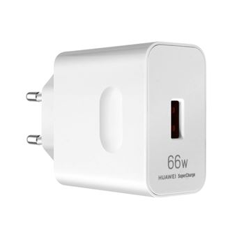 Carregador de Corrente Huawei | USB | 66W | SuperCharge - Branco - 1