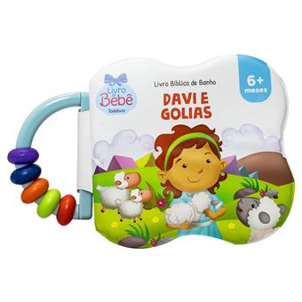 Livro Bíblico De Banho: Davi E Golias - 1