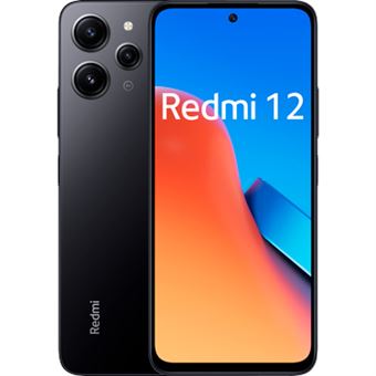 Smartphone Xiaomi Redmi 12 | 8 GB | 256 GB | Dual SIM híbrido | Midnight black - 1