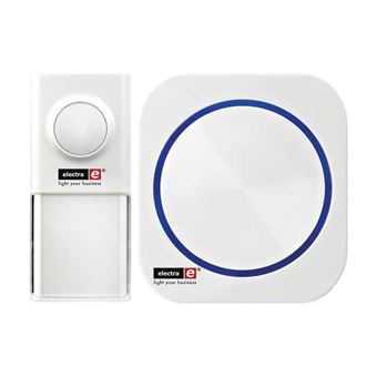 Campainha sem Fios a Pilha Electra | 150m | IP55 e25B - 1