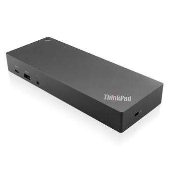 Base & Duplicador de Portas Lenovo ThinkPad Hybrid USB-C with USB-A Dock | Preto - 1