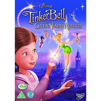 Disney Tinker Bell And The Great Fairy Rescue DVD 2D Inglês - 1
