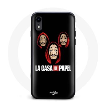 Capa Maniacase para Iphone XR La Casa de Papel Máscara - 1