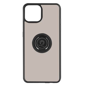 Capa Avizar para Apple iPhone 13 Pro Bi-material | Anel de Suporte Metálico - Preto - 1
