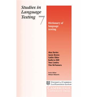 Dictionary of Language Testing - Studies in Language Testing 7 - Paperback - 1999 - 1
