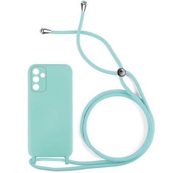 Capa skyhe para Samsung Galaxy S25 5G | Gel Rope | Verde-Água - 1