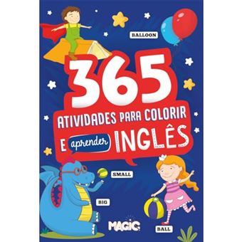 365 Atividades Para Colorir E Aprender Inglês - 1