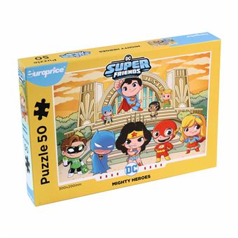 Puzzle Europrice DC Super Friends: Mighty Heroes | 50 Peças - 1
