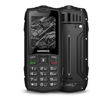 Telemóvel com Câmera myPhone Hammer Rock | Preto - 1