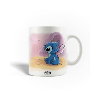 Caneca Maniacase Lilo e Stitch Rosa Amarelo - 1
