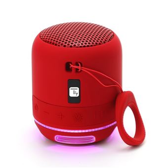 Coluna Portátil Techly ICASBL94RE | Vermelho - 1