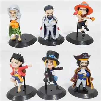 Conjunto de 6 Figuras Good Deal One Piece | 11cm - 1
