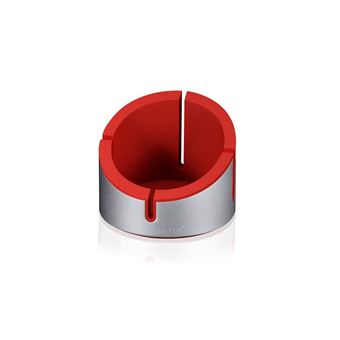 JustMobile AluCup Telemóveis/smartphone, Tablet/UMPC Vermelho, Prateado Suporte passivo - 1