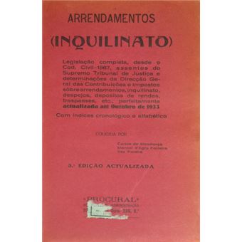 Arrendamentos (inquilinato). - 1