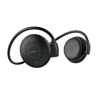Auscultadores Desporto Bluetooth Magunivers PICUN T6 Gancho com Microfone Verde