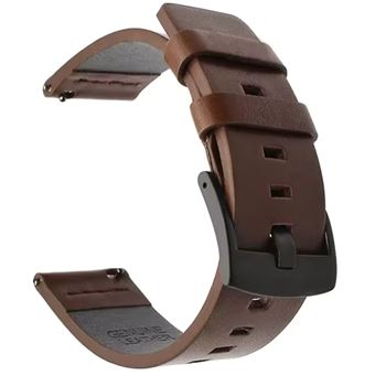Bracelete em pele Urban Antiimpacto para Samsung Galaxy Watch 7 40mm / 44mm | Castanho escuro - 1