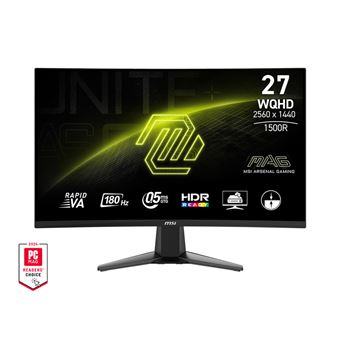 Monitor Gaming MSI MAG 27CQ6FDE | LED | WQHD | 0,5 ms | 180 Hz | 27" | F - 1