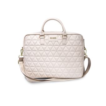 Bolsa Guess para computador portátil de 16'' Modelo acolchoado | Rosa - 1