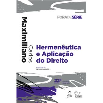 Hermenêutica e Aplicação do Direito - 1